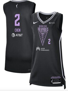 Nike Golden State Valkyries Kaitlyn Chen WNBA Jersey #2 Size L